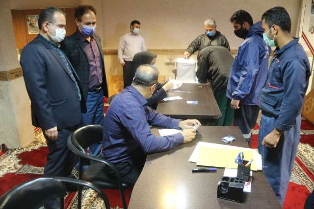 انتخابات شورای اسلامی کار شهرداری لاهیجان برگزار شد 